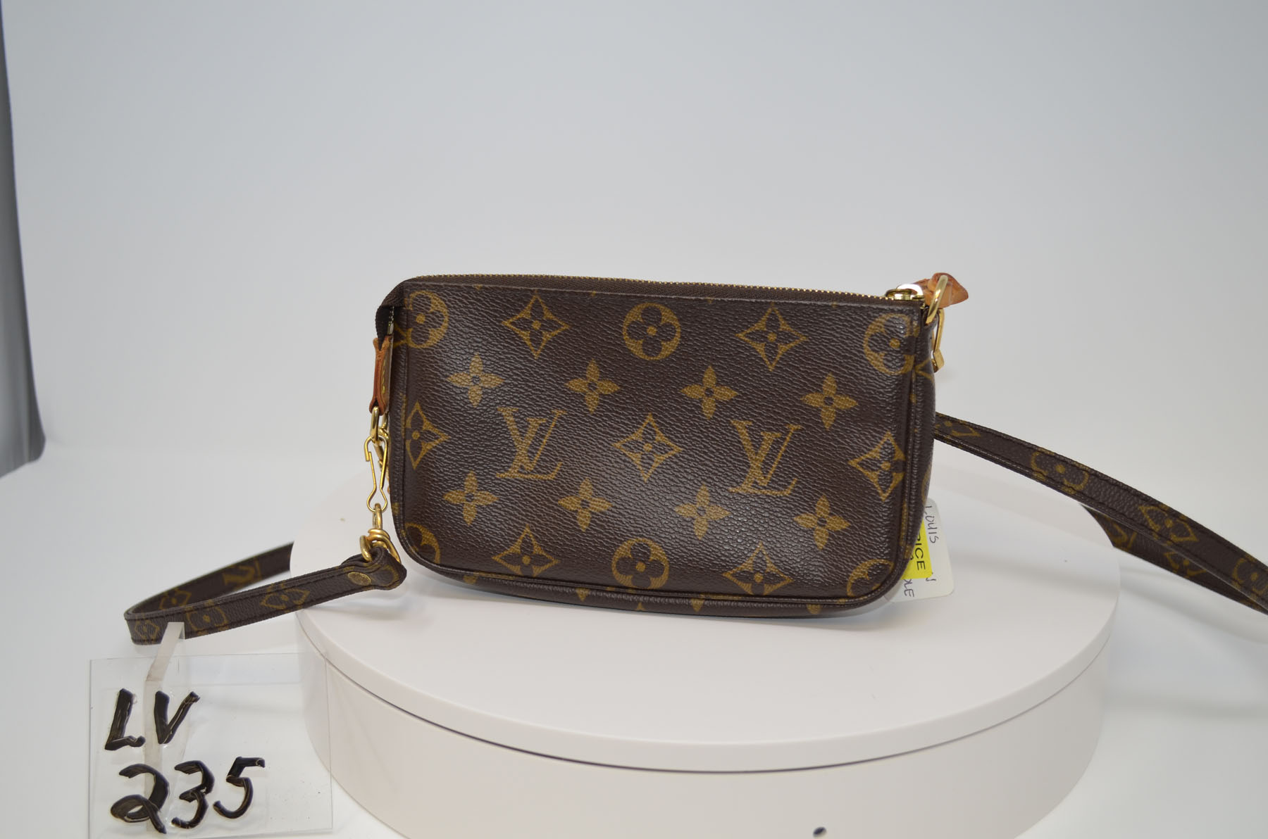 Louis Vuitton ~ Long Handle Cross Body Pouch (LV238) - Josie’s Handbags