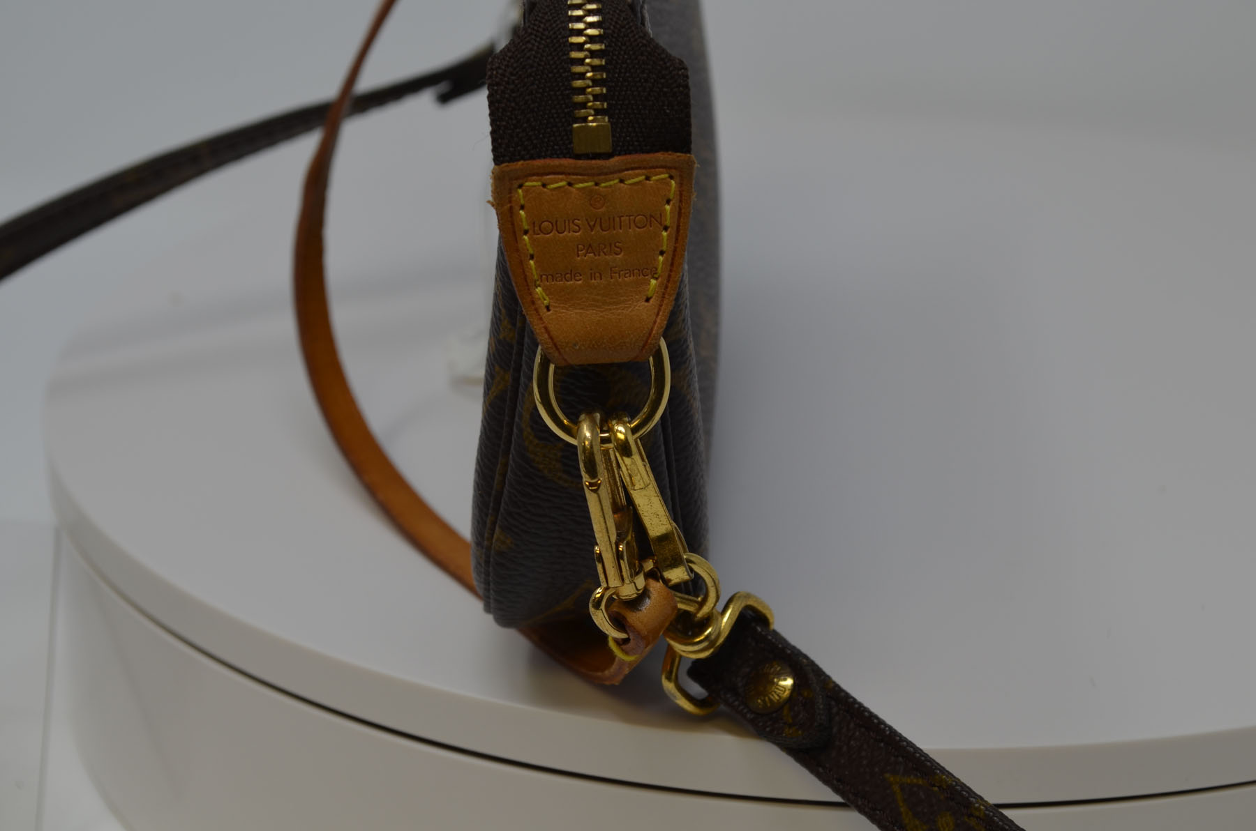 Louis Vuitton ~ Long Handle Cross Body Pouch (LV238) - Josie’s Handbags