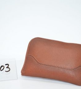 Frye (Luther) Brown Leather Wristlet (F103)