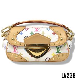 Louis Vuitton Marilyn Blanc Murikami Shoulder Bag (LV238)