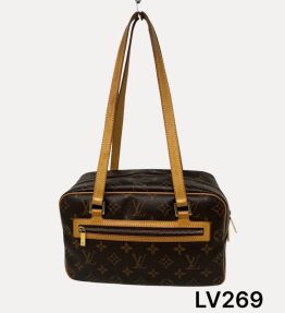 Louis Vuitton Monogrammed Cite MM Shoulder Bag LV269